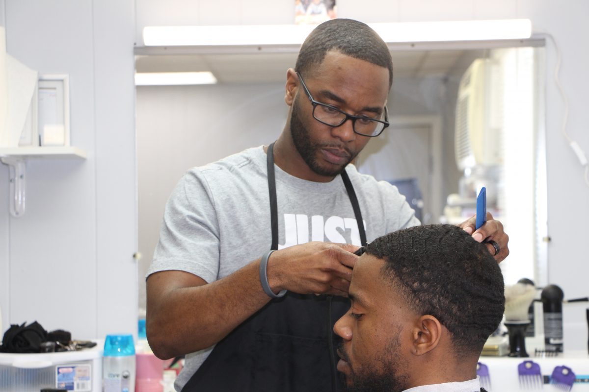 Moving Flint Forward recipient Beck's Barber & Beauty