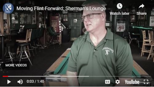 Moving Flint Forward recipient Sherman's Lounge