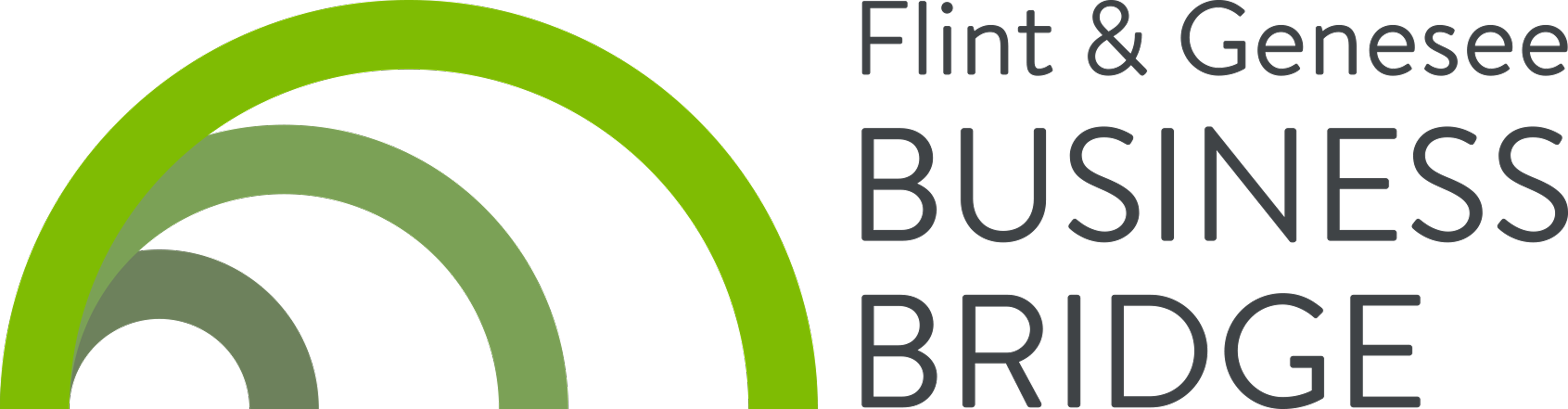 Flint and Genesee Business Bridge logo